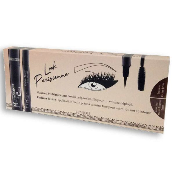 Eye Make-up LeClerc Look Parisienne 2 Pieces Nº 02 Brun