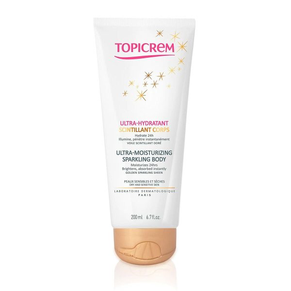 Body Lotion Topicrem Um Sparkling Golden