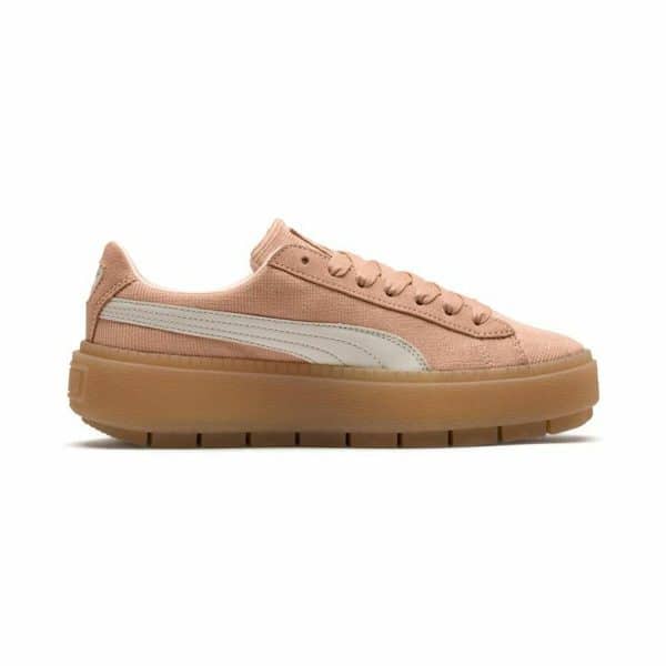 Women's casual trainers Puma Platform Trace Corduroy Orange/39 - Image 2