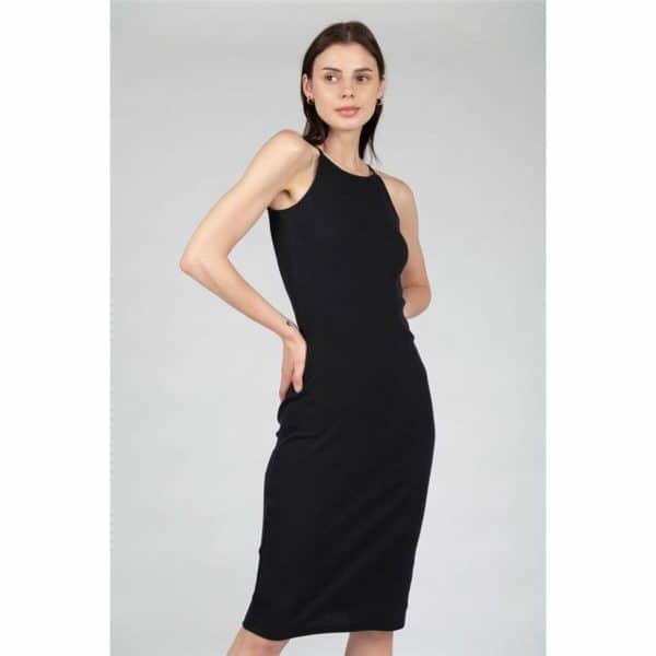 Dress 24COLOURS Black Casual/38 - Image 2