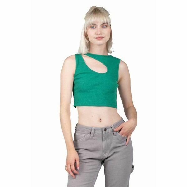 Women’s Short Sleeve T-Shirt 24COLOURS Casual Green/38 - Image 5