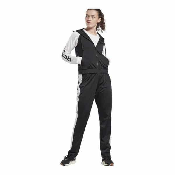 Women's Tracksuit Reebok Linear Black/XXS - Image 10