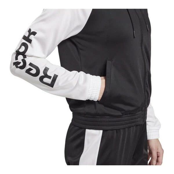 Women's Tracksuit Reebok Linear Black/XXS - Image 7