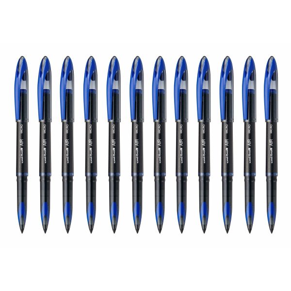 Liquid ink pen Uni-Ball Air Micro UBA-188-M Blue 0,5 mm (12 Pieces)