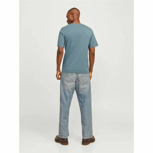 Men’s Short Sleeve T-Shirt Jack & Jones Blue/XXL - Image 5