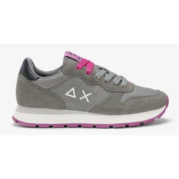 Women's casual trainers SUN68 ALLY SOLID NYLON Z44201 Grey/39 - Image 4