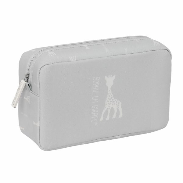 Travel Vanity Case Sophie la Girafe Light grey 28 x 16 x 9 cm