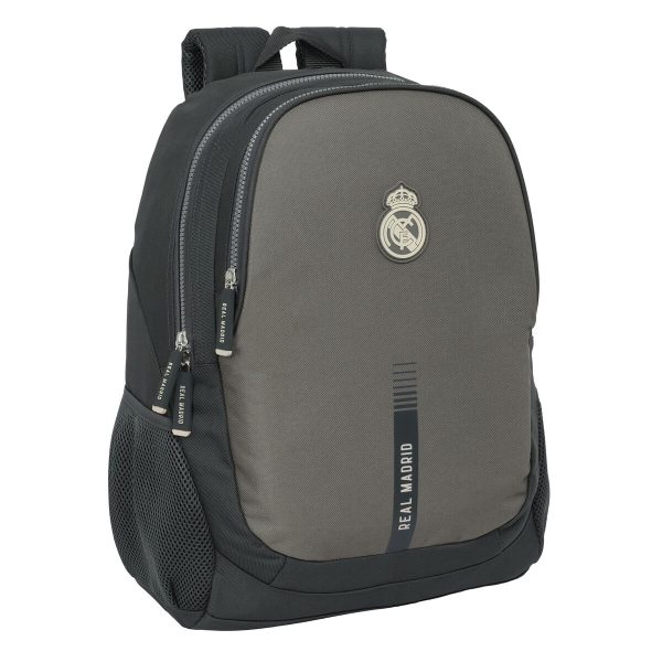 School Bag Real Madrid C.F. Grey 32 x 44 x 16 cm