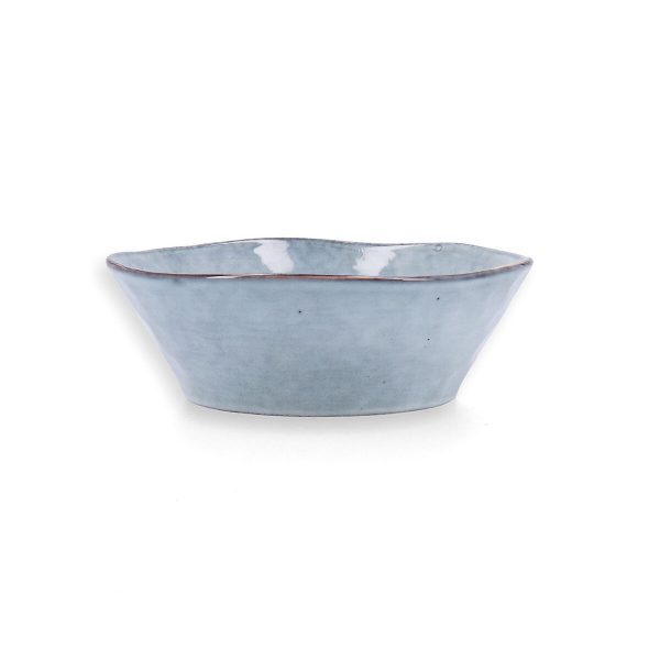 Bowl Quid Boreal Blue Ceramic 16 cm (6 Units)