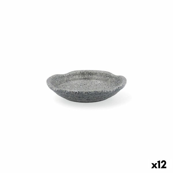 Appetizer Set Quid Lonja Grey Plastic 12,5 x 2,5 cm (12 Units)