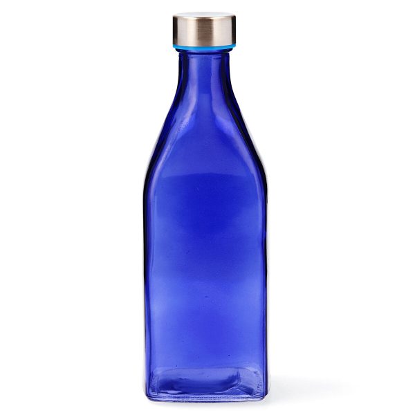 Bottle Quid Habitat Blue Glass 1 L (6 Units)