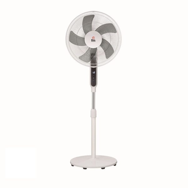 Freestanding Fan Grupo FM IP40DC White 30 W