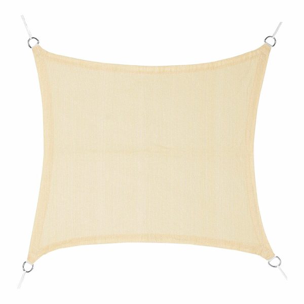 Shade Sail Faura Beige 5 x 5 m Squared