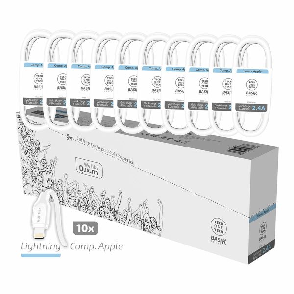 USB to Lightning Cable Tech One Tech Basik