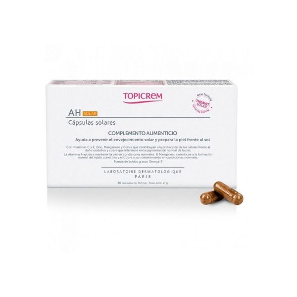 Anti-Brown Spot Treatment Topicrem Theavit Solar Tablets 30 Units