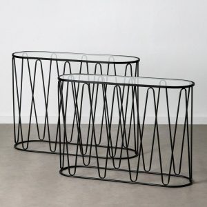 Set of furniture Black 107 x 35,5 x 79 cm