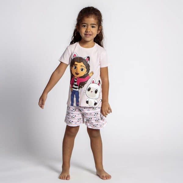 Children's Pyjama Gabby's Dollhouse Pink/2 Years - Image 3