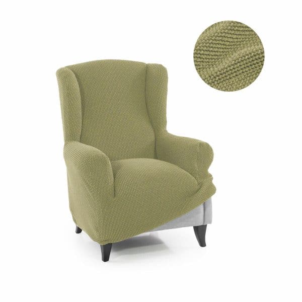 Wingback chair cover Sofaskins NIAGARA/Yellow - Image 10
