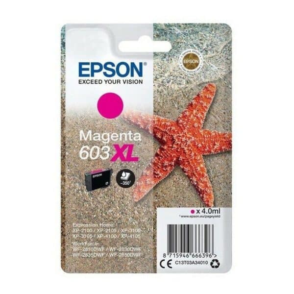Compatible Ink Cartridge Epson 603XL 4 ml/Yellow - Image 4