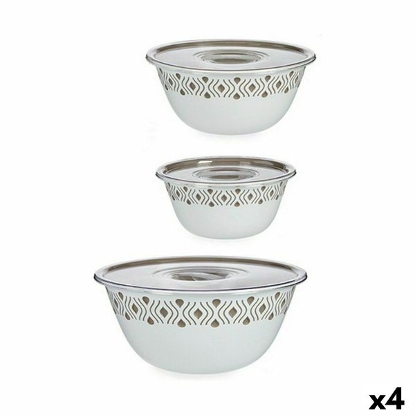 Food Preservation Container Stefanplast Tosca With lid 4 Units