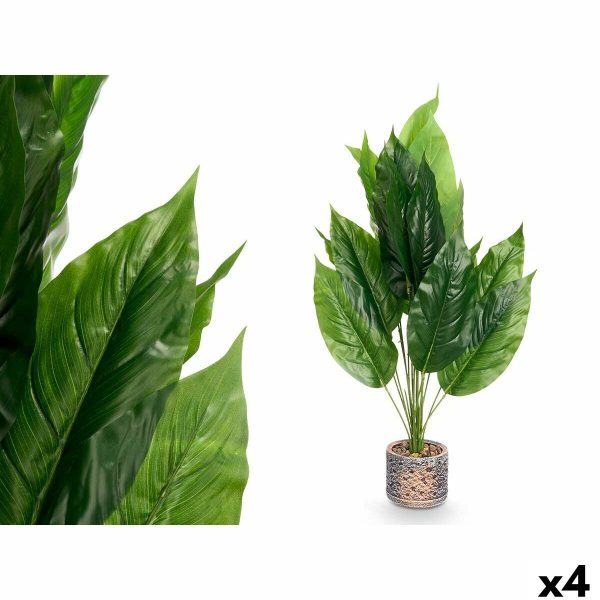 Decorative Plant Ibergarden 11 Plastic Magnesium 50 x 50 x 84 cm (4 Units)