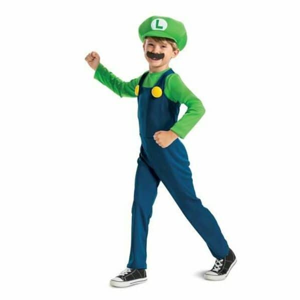 Costume for Children Super Mario Luigi 2 Pieces/3-4 Years - Image 2