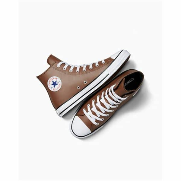 Women’s Casual Trainers Converse Chuck Taylor All Star Hi Brown/36 - Image 5