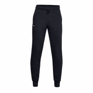 Adult Trousers Under Armour Rival Fleece Black Men/14-16 Years