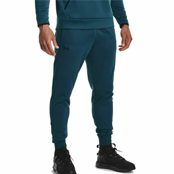 Adult Trousers Under Armour Fleece Joggers Blue/2XL - Image 2