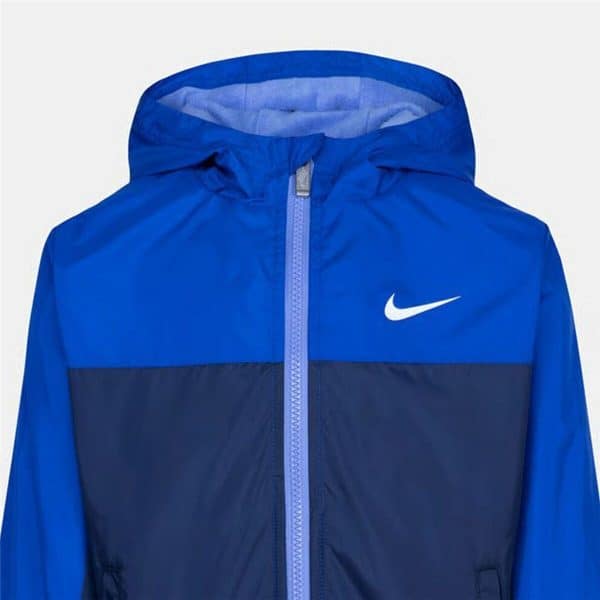 Children's Jacket Nike  Fleece Lined Blue/3-4 Years - Image 4
