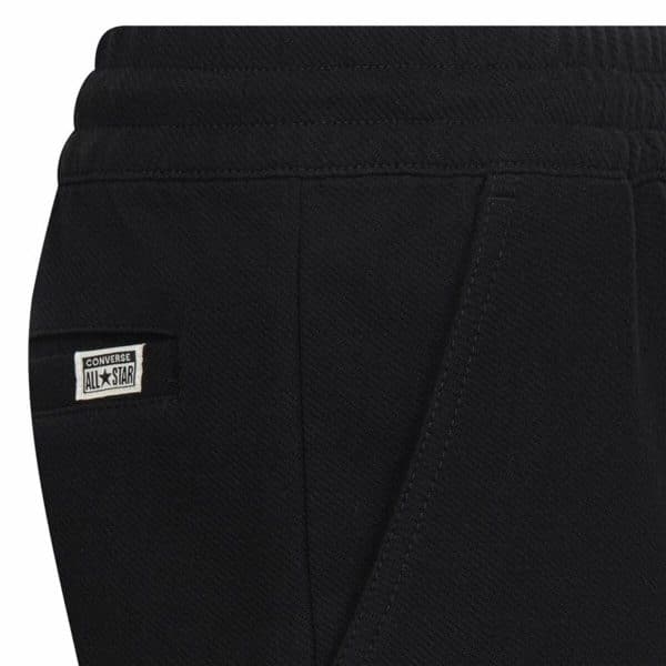 Adult Trousers Converse Lifestyle Knitxtured S Black Children's Men/12-13 Years - Image 5