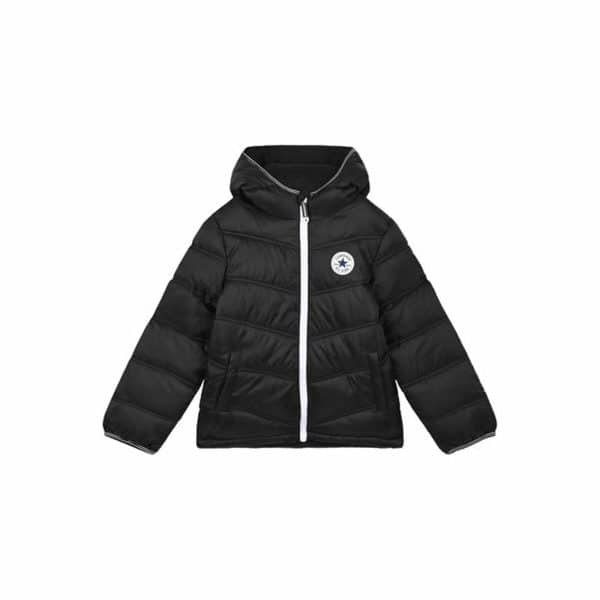 Children's Jacket Converse Mdwt Black/3-4 Years - Image 2