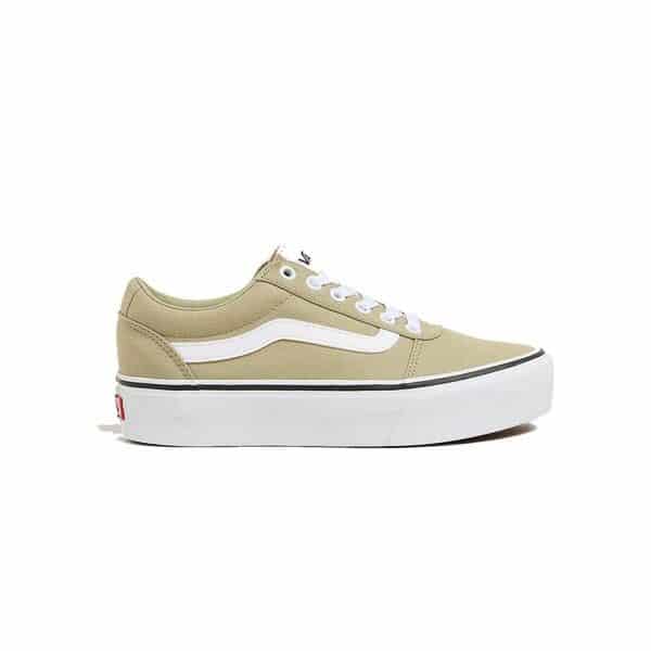 Women's casual trainers Vans Ward Platform Cnvs Elm Beige Light brown/36 - Image 2