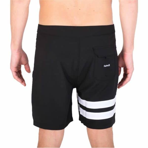 Men’s Bathing Costume Hurley Block Party 18" Black/30 - Image 3