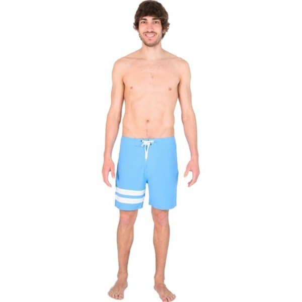 Men’s Bathing Costume Hurley Block Party 18" Sky blue/34 - Image 5