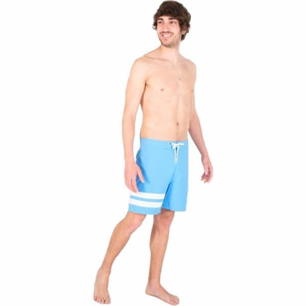 Men’s Bathing Costume Hurley Block Party 18" Sky blue/34 - Image 6