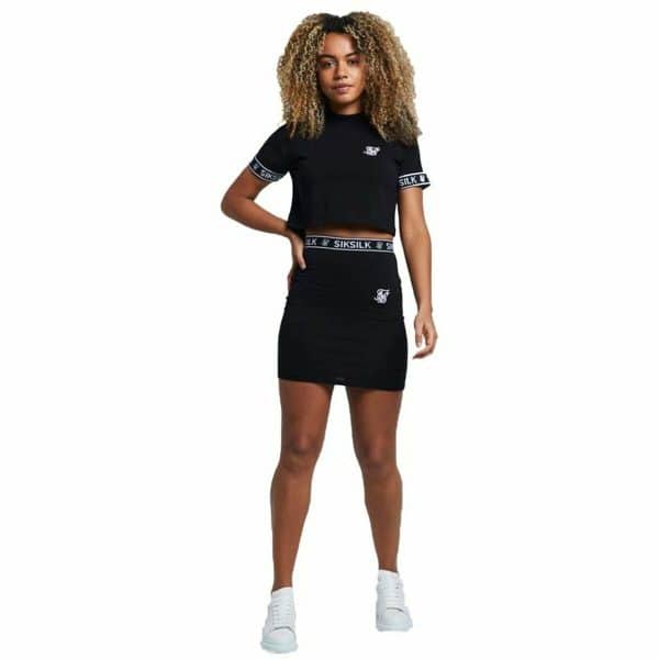 Tennis skirt SikSilk Elastic Black (36)/36 - Image 2