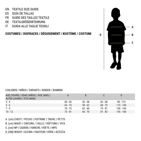 Costume for Children Black (1 Piece)/3-4 Years - Image 4