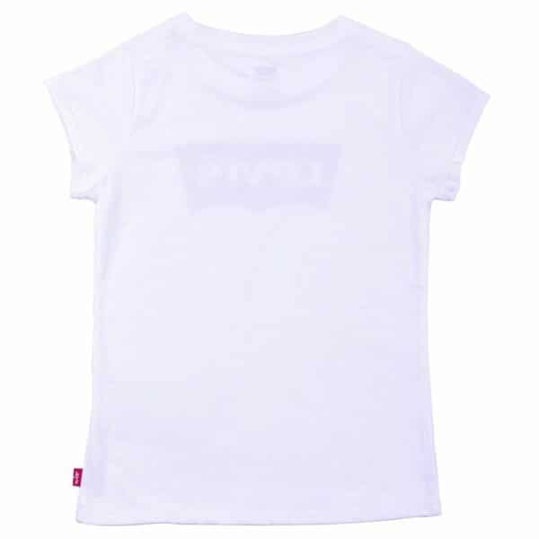 Child's Short Sleeve T-Shirt Levi's Batwing B White/3 Years - Image 2