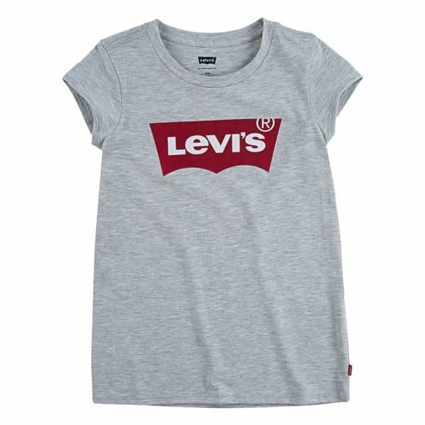 Child's Short Sleeve T-Shirt Levi's Batwing Light grey/12 Years