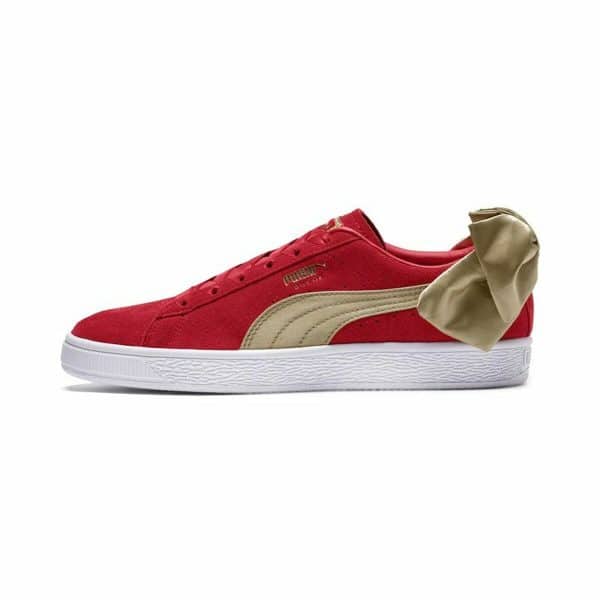 Women's casual trainers Puma Sportswear Suede Bow Varsity Red/38 - Image 2