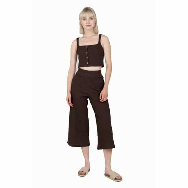 Long Trousers 24COLOURS Brown/36 - Image 2