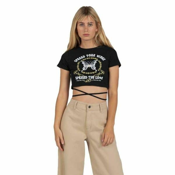 Women’s Short Sleeve T-Shirt 24COLOURS Black/38 - Image 5
