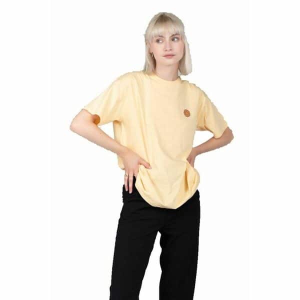 Women’s Short Sleeve T-Shirt 24COLOURS Casual Yellow/36 - Image 4