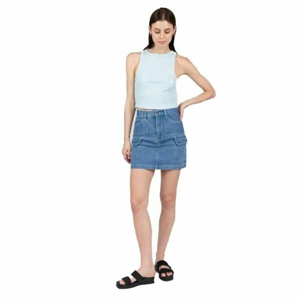Women’s Short Sleeve T-Shirt 24COLOURS Casual Blue Light Blue/36 - Image 5