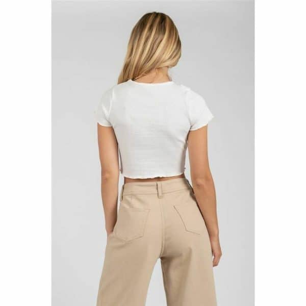 Women’s Short Sleeve T-Shirt 24COLOURS Casual White/36 - Image 6