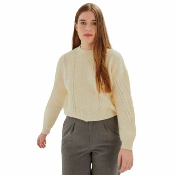Women’s Jumper 24COLOURS Beige/34 - Image 2