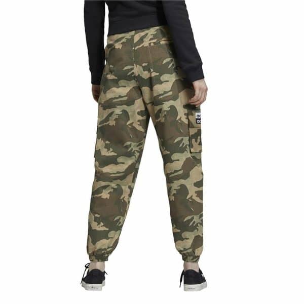 Adult's Tracksuit Bottoms Adidas Originals Camo Lady Dark green/38 - Image 5