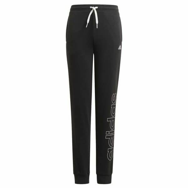 Children's Tracksuit Bottoms Adidas  Essentials French Terry Black/14-15 Years - Image 3