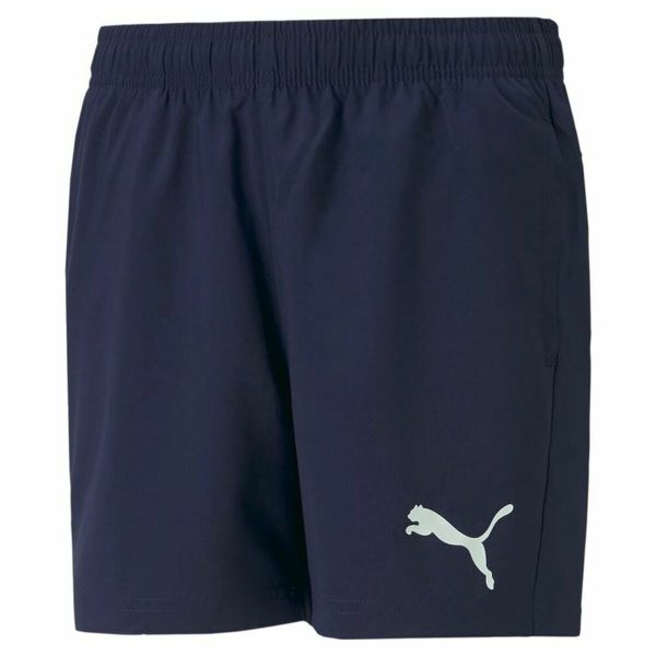 Adult Trousers Puma Active Woven B Dark blue/15-16 Years
